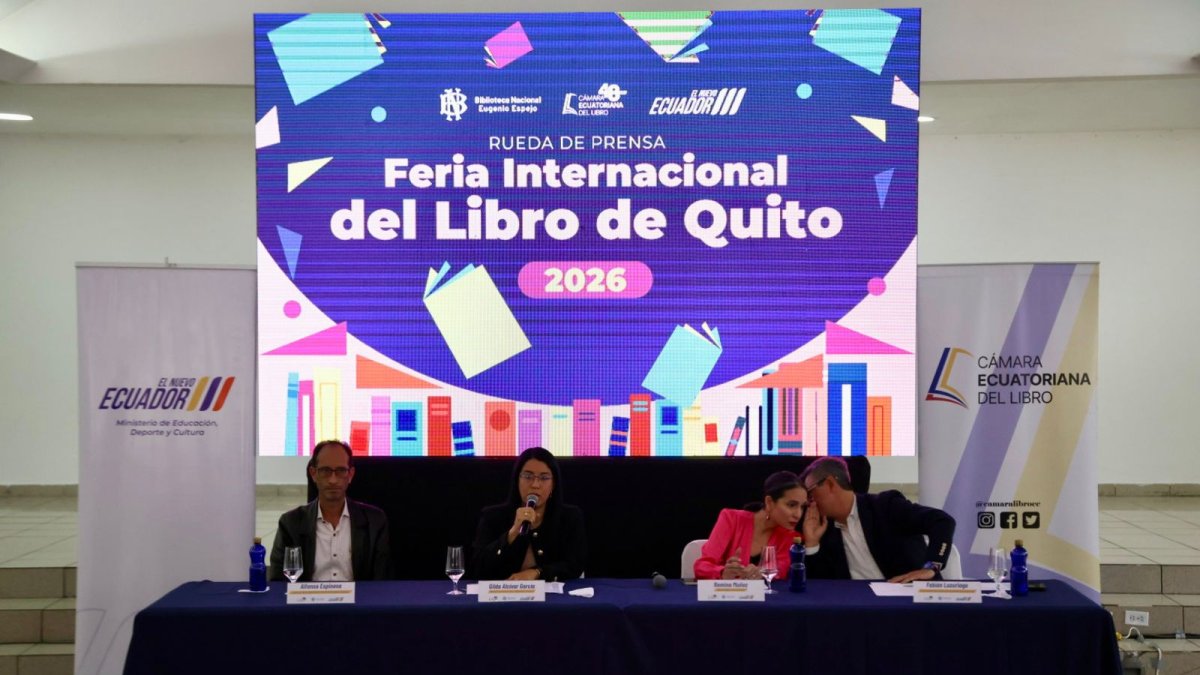 Este 2026, la Feria del Libro de Quito se realizará desde el 30 de septiembre al 4 de octubre.