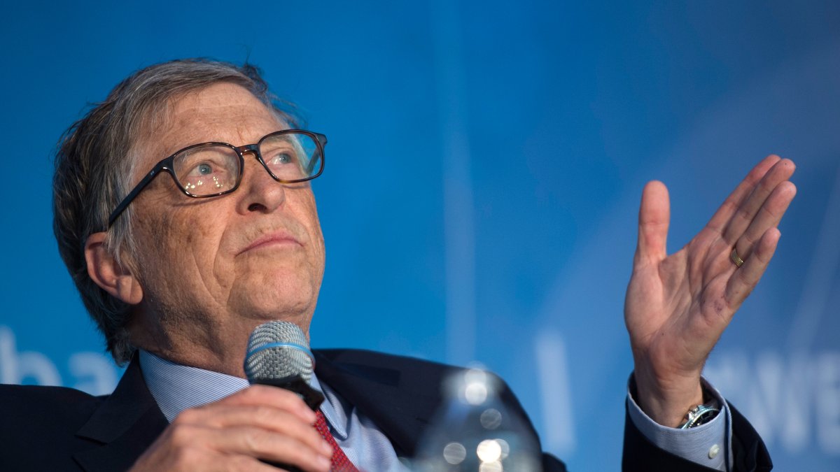 El empresario fundador de Microsoft, Bill Gates.