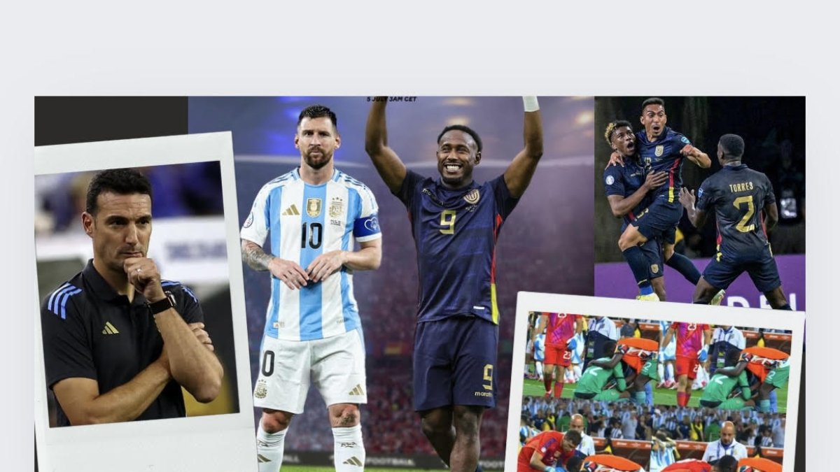 Messi no brilló y aunque los albicelestes ganaron a la Tri,  Scaloni la sufrió. 