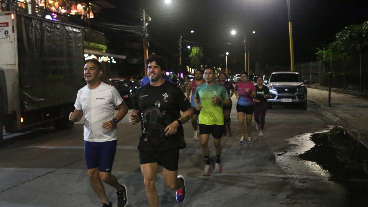 ‘Runners’. Los corredores de Totem se adaptan al recorrido trazado, sea en el sur o en el norte.