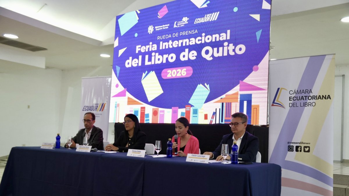 Este 2026, la Feria del Libro de Quito está a cargo de la Cámara del Libro, ya no del Municipio.
