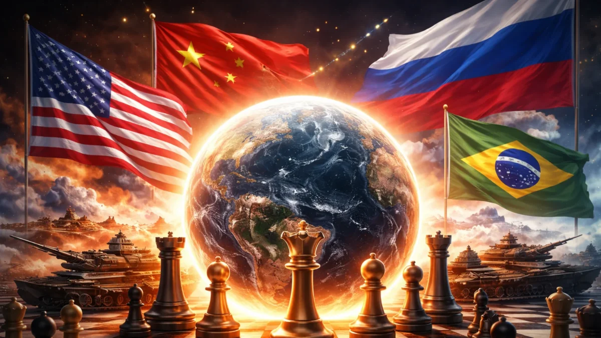 La disputa por la influencia económica y política entre grandes potencias marca el actual escenario geopolítico mundial.