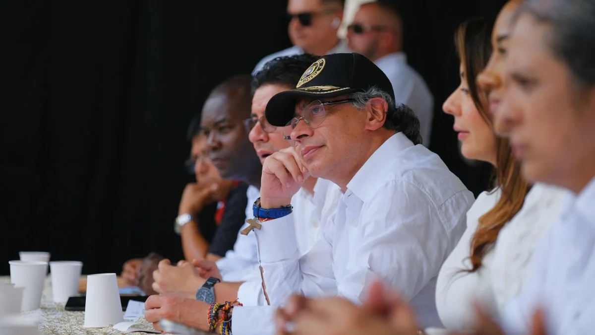 Gustavo Petro centró su pronunciamiento en cuestionamientos políticos y en una exposición de su trayectoria.