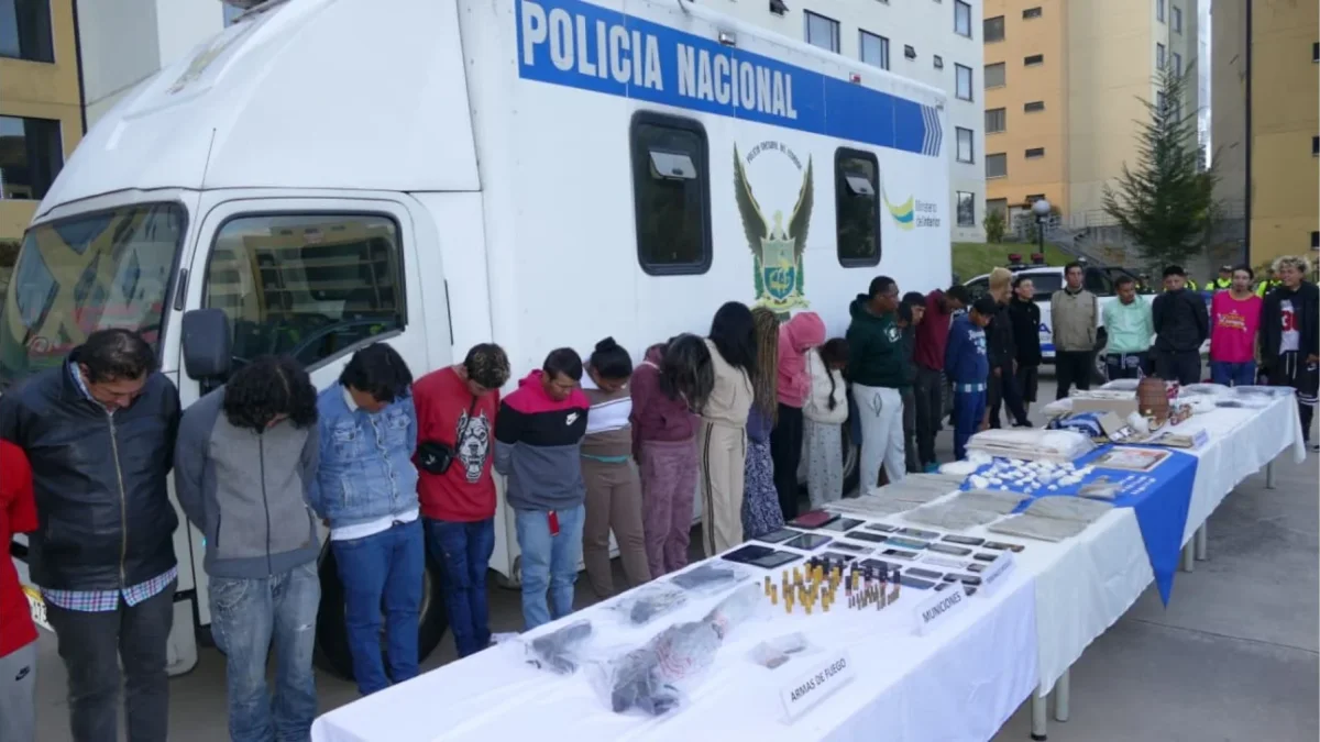 La Policía Nacional del Ecuador ejecutó el operativo Apolo 16 los días 9 y 10 de abril de 2026 en el norte de Quito