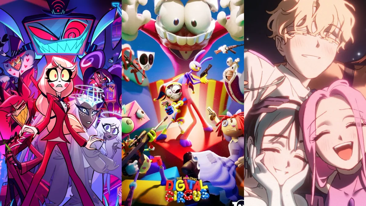 'Hazbin Hotel', 'The Amazing Digital Circus' y 'Alien Stage' se posicionan como las favoritas de los fanáticos en la plataforma.