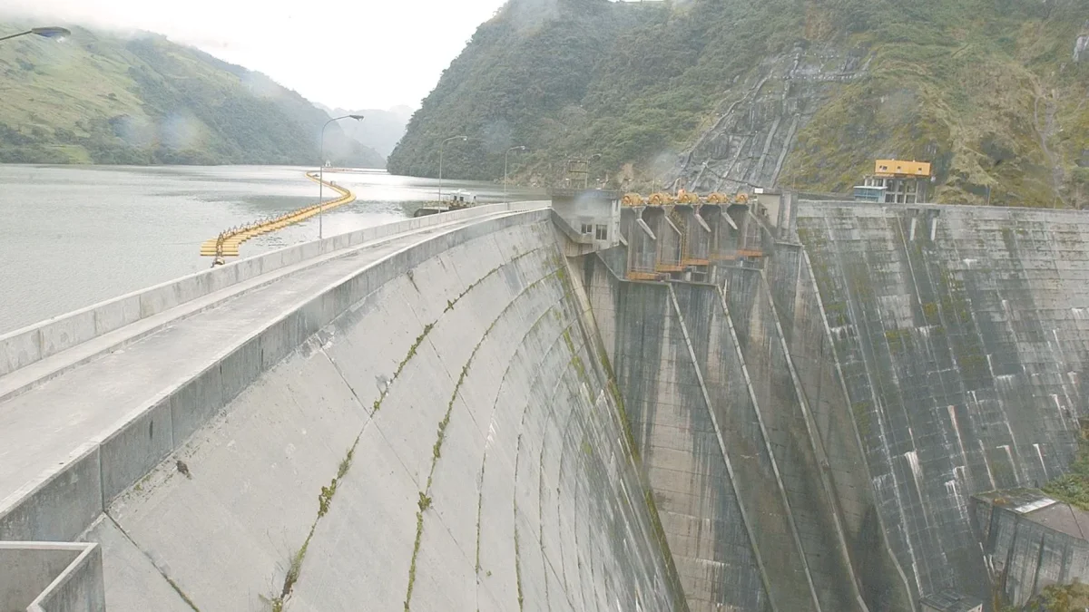 La matriz eléctrica de Ecuador depende mayoritariamente de la hidroelectricidad. Esta representa actualmente entre 65 % y 80 % de la generación.