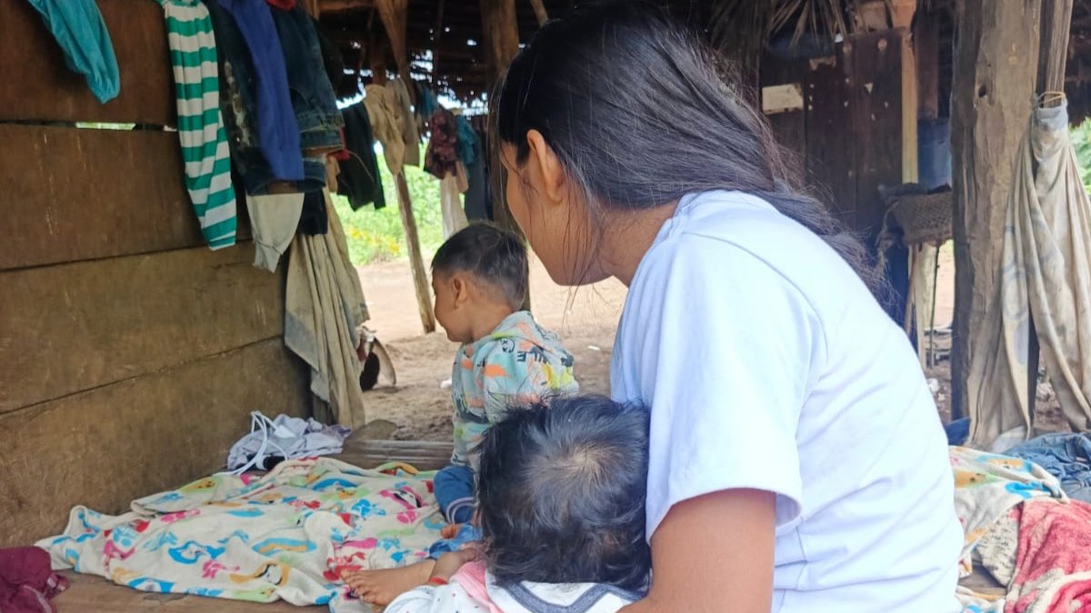 Fundación Violín Rojo denuncia grave situación médica en la comunidad Kuserua por problemas respiratorias en niños.