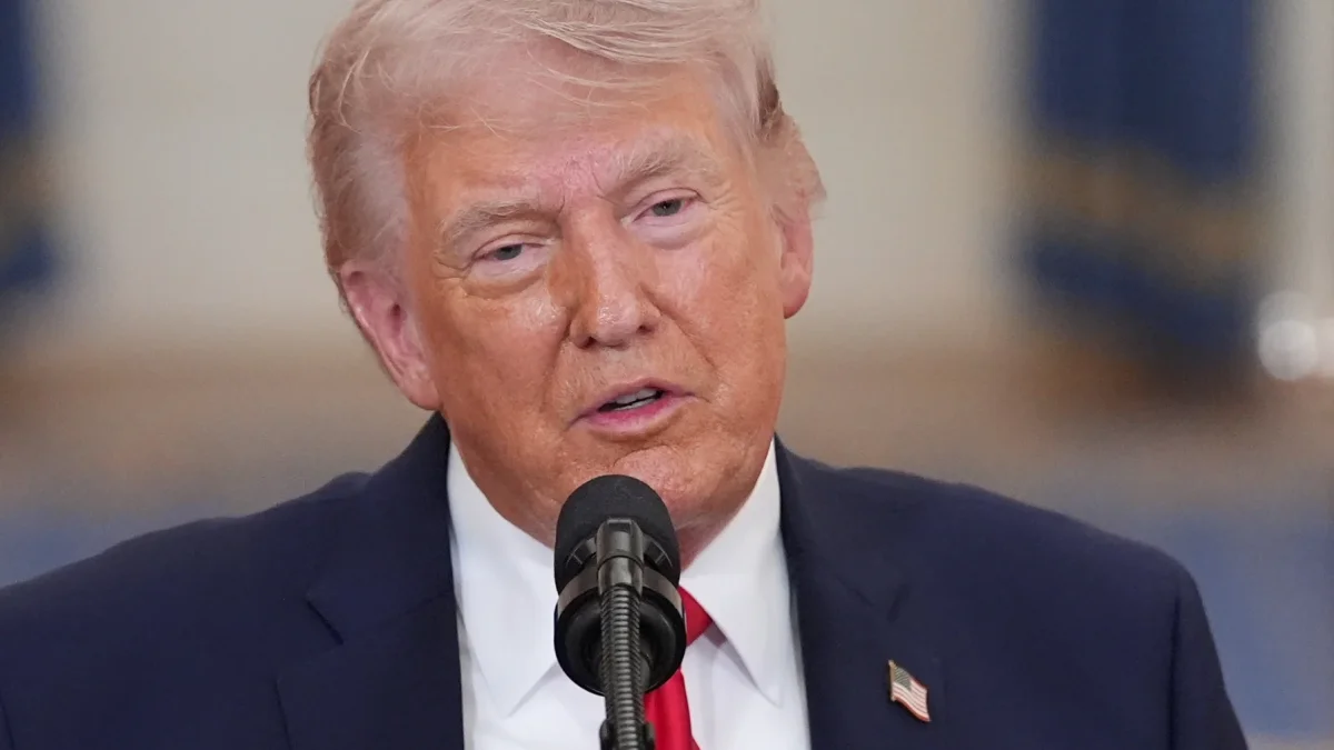 Donald Trump, presidente de Estados Unidos.