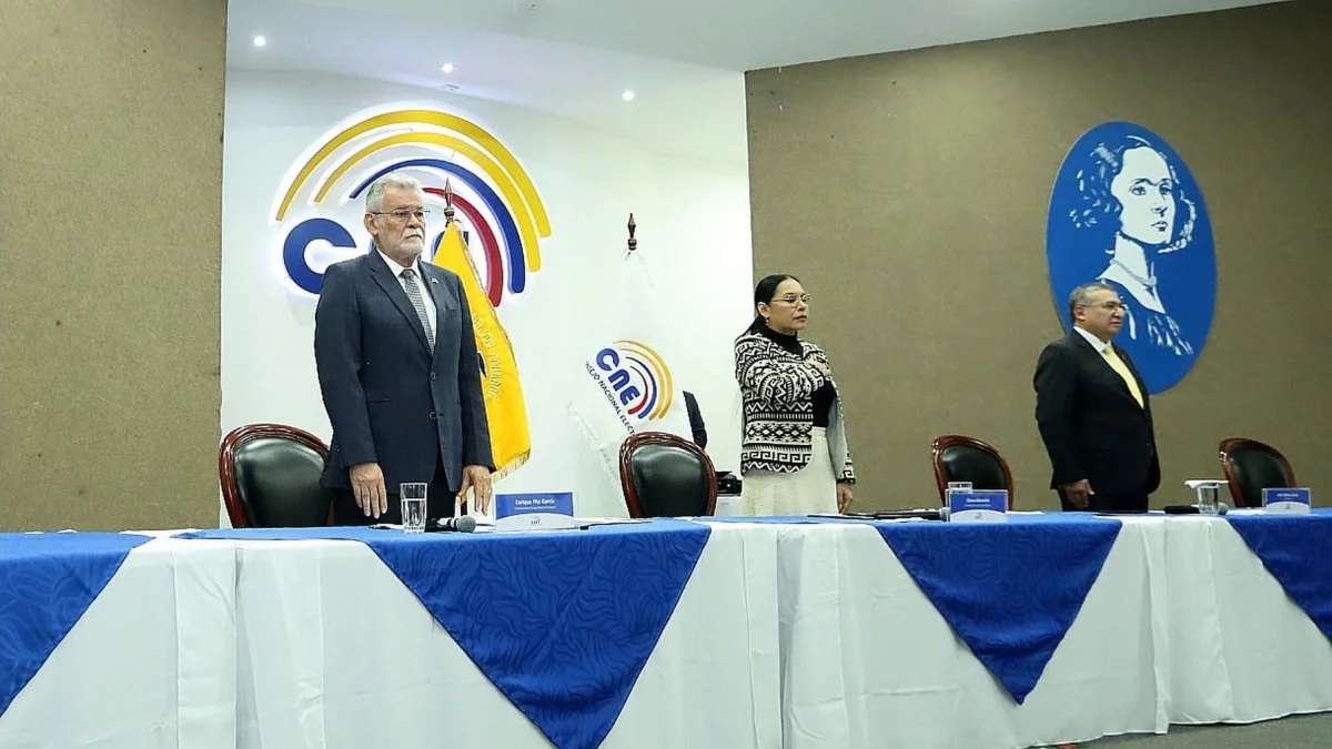 Adelanto de elecciones decidido por el Gobierno marca el inicio del proceso electoral en Ecuador.