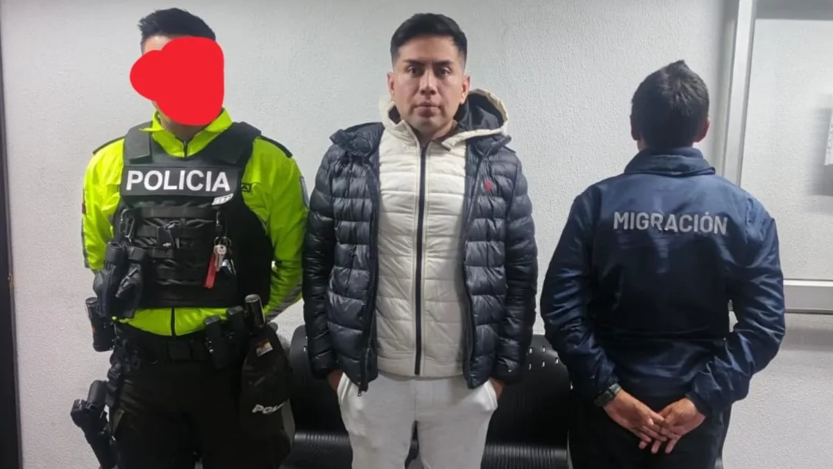 Christian Luvin Quito Carpio, procesado por asociación ilícita, intentó ingresar a Colombia sin registrar su salida del país.