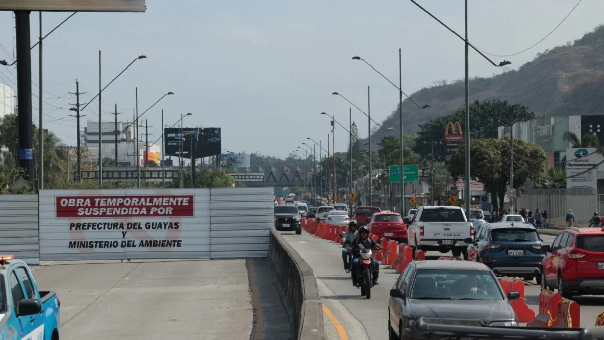 La obra de la avenida del Bombero se encuentra en ejecución, luego de haber estado un tiempo suspendida.