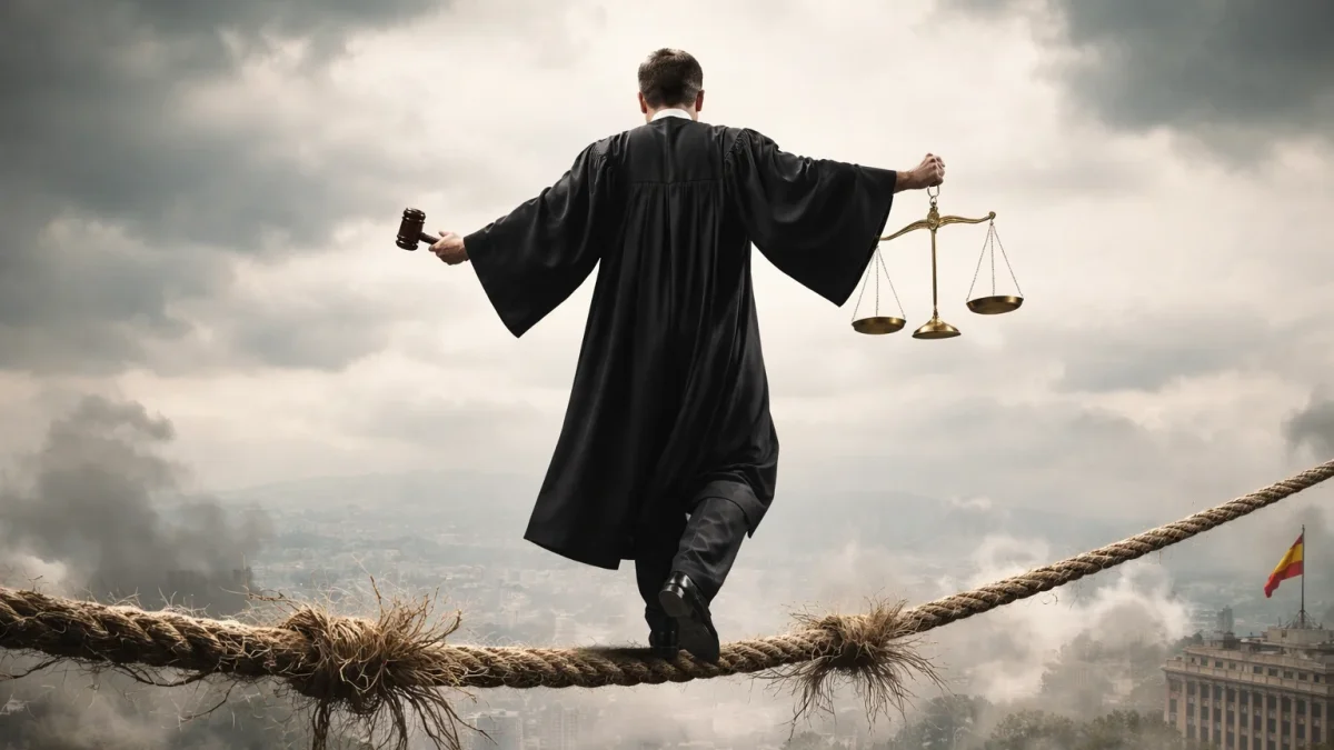 La independencia judicial puede convertirse en un acto de alto riesgo cuando las decisiones de los jueces son sometidas a presiones o amenazas de sanción.