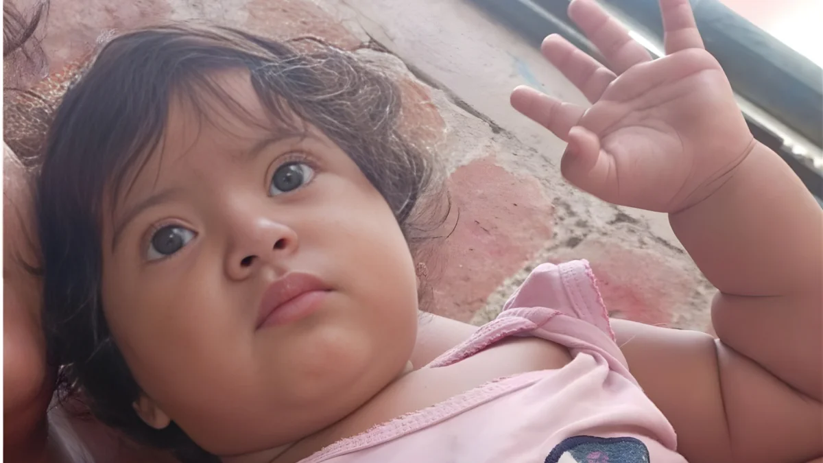 Aitana Gonzabay, bebé de un año reportada como desaparecida en Pasaje, El Oro.