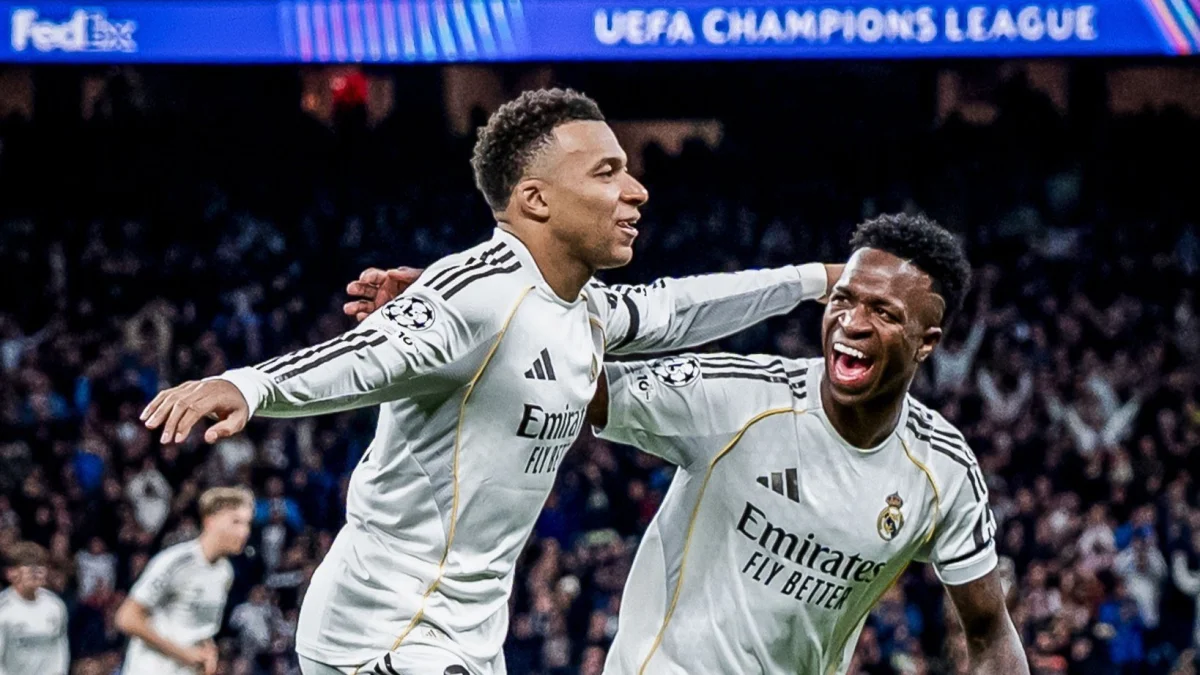 Kylian Mbappé y Vinícius Jr. comandarán la delantera de Real Madrid.