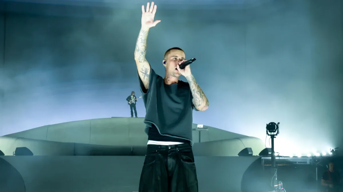 El set de Bieber repasó un aproximado de 37 canciones.