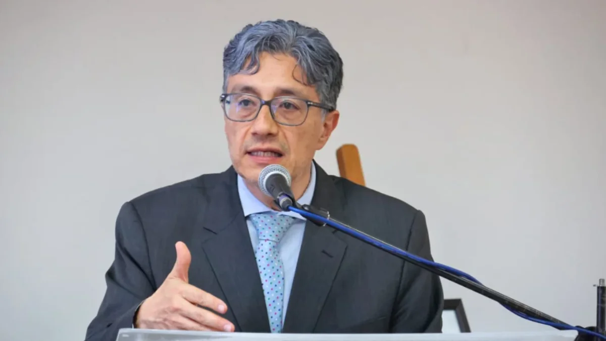 Marco Rodríguez es el presidente de la Corte Nacional de Justicia. En febrero 2026 envió la terna para reemplazar a Alexandra Villacís.