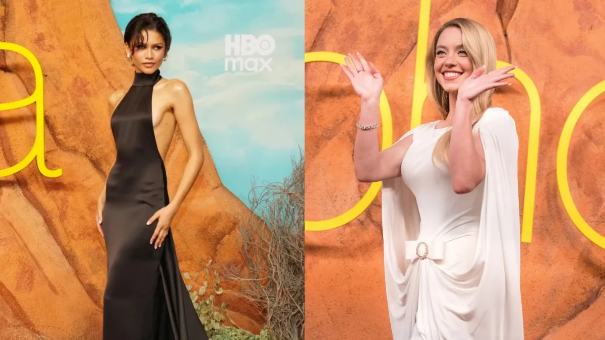 Zendaya y Sydney deslumbraron en la premiere de Euphoria 3