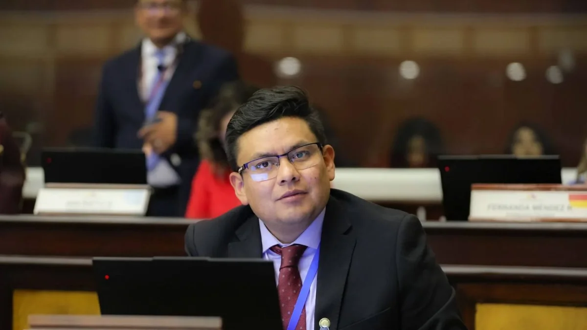 El asambleísta de la Revolución Ciudadana Luis Fernando Molina habló de irregularidades en documentación de Cynthia Jacho.