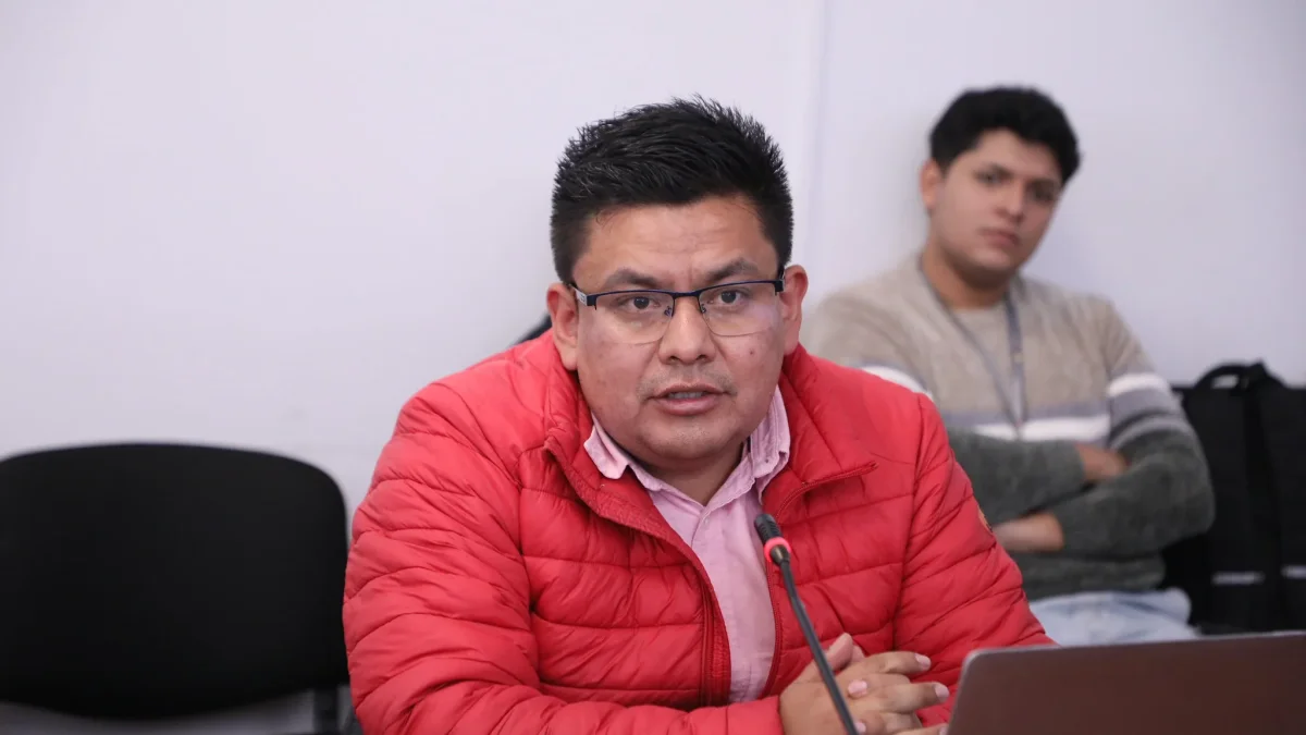 Luis Fernando Molina, asambleísta de la Revolución Ciudadana, denunció presuntas irregularidades en el concurso para fiscal general.