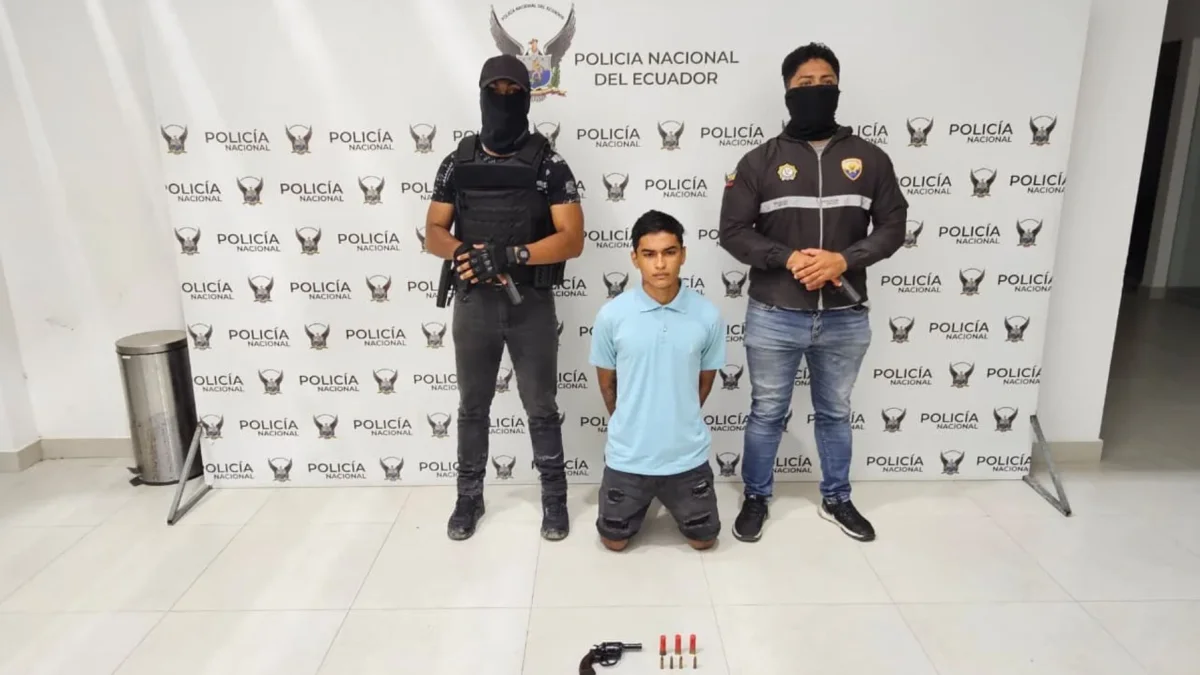 Policía detiene en Muisne a presunto sicario de Los Tiguerones durante operativo