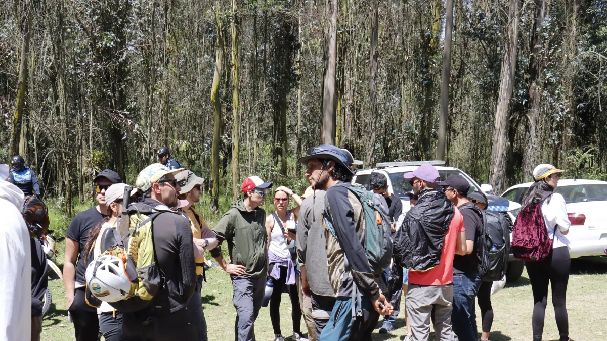 Equipos de rescate emprendieron la búsqueda de Gregory Krupa en el Parque Metropolitano de Quito hace siete días.