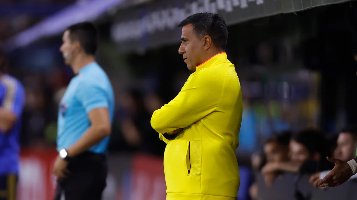 César Farías, entrenador de Barcelona SC.