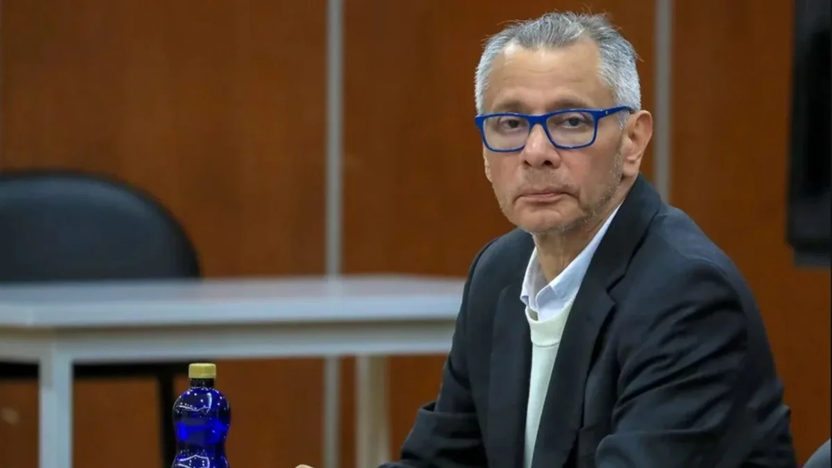 Jorge Glas, exvicepresidente de Ecuador.