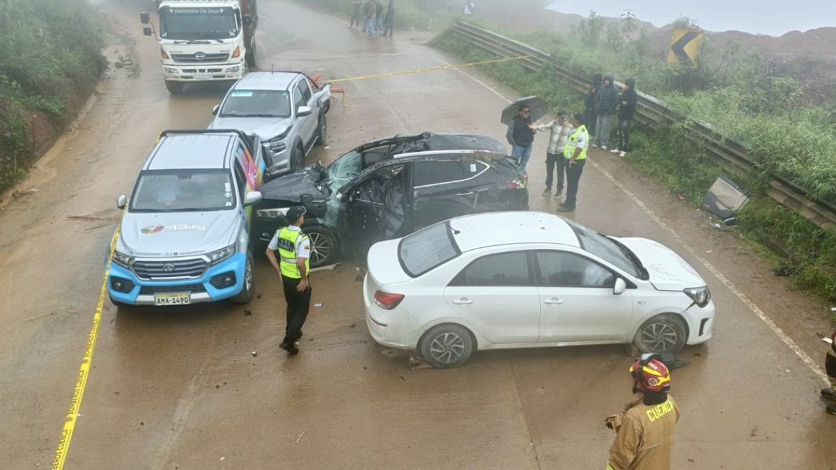 Imagen referencial. Un grave siniestro en la vía Cuenca- Molleturo ocurrido la tarde del martes dejó una persona fallecida.