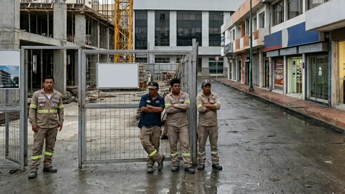 Mientras los hoteles se llenan en feriados, el sector de la construcción se paraliza y genera pérdidas.