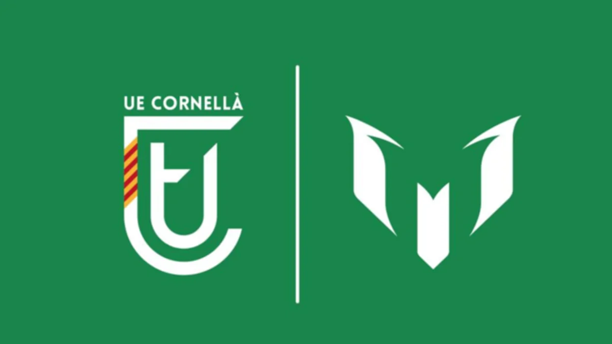 Imagen oficial de la adquisición el Cornellà y Messi inician un camino juntos en los despachos del fútbol semiprofesional