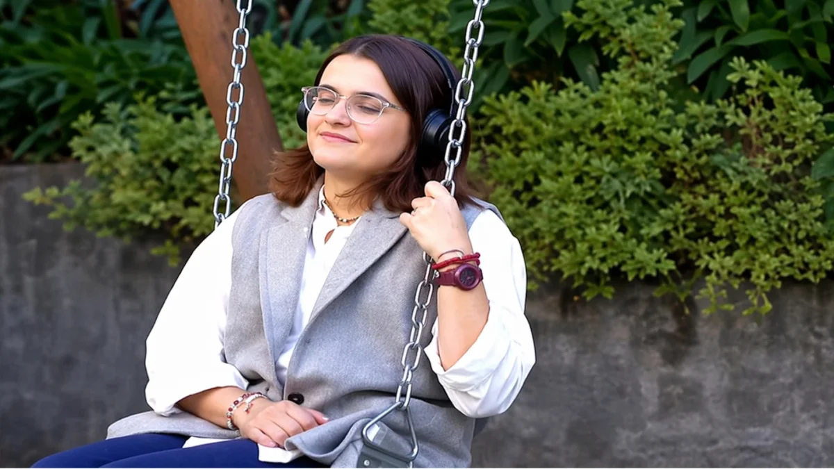 La vicepresidenta María José Pinto, en otro clip borrado de sus redes sociales.