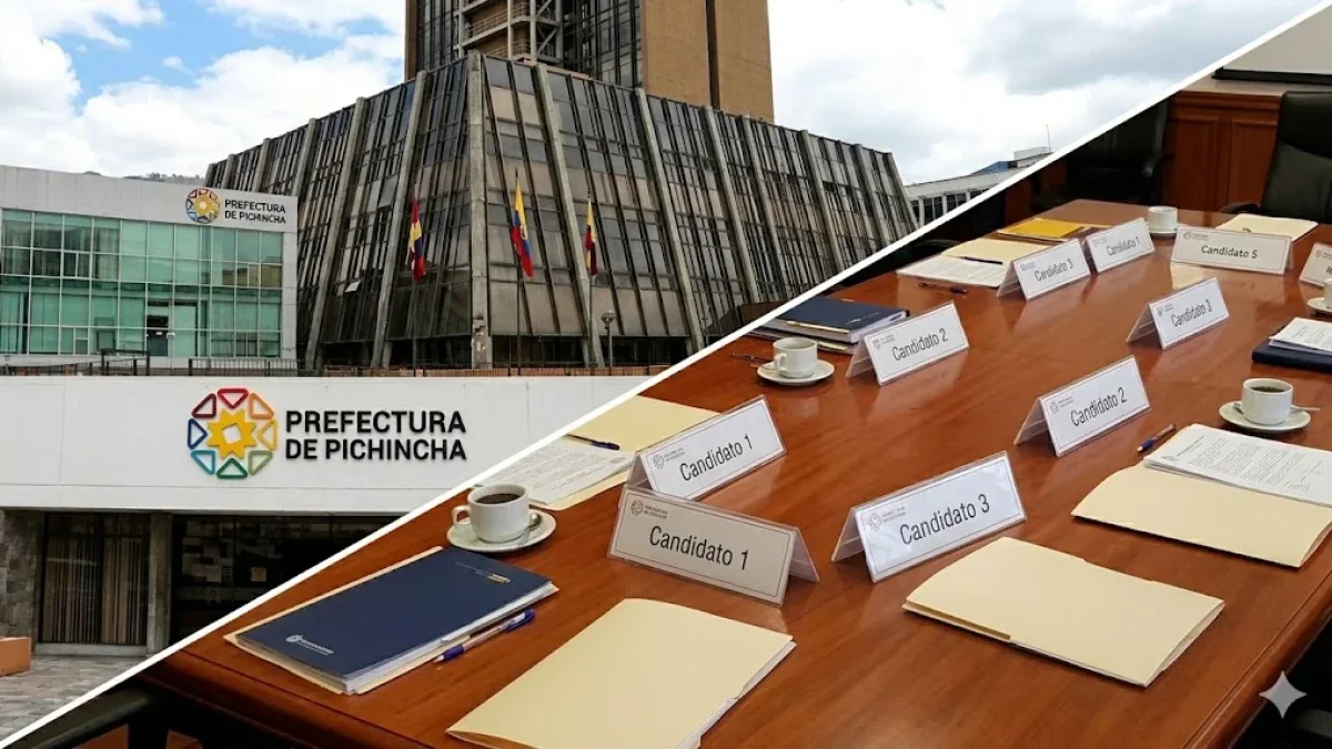 Imagen simbólica de que varios nombres son analizados en las organizaciones políticas para correr por la Prefectura de Pichincha.