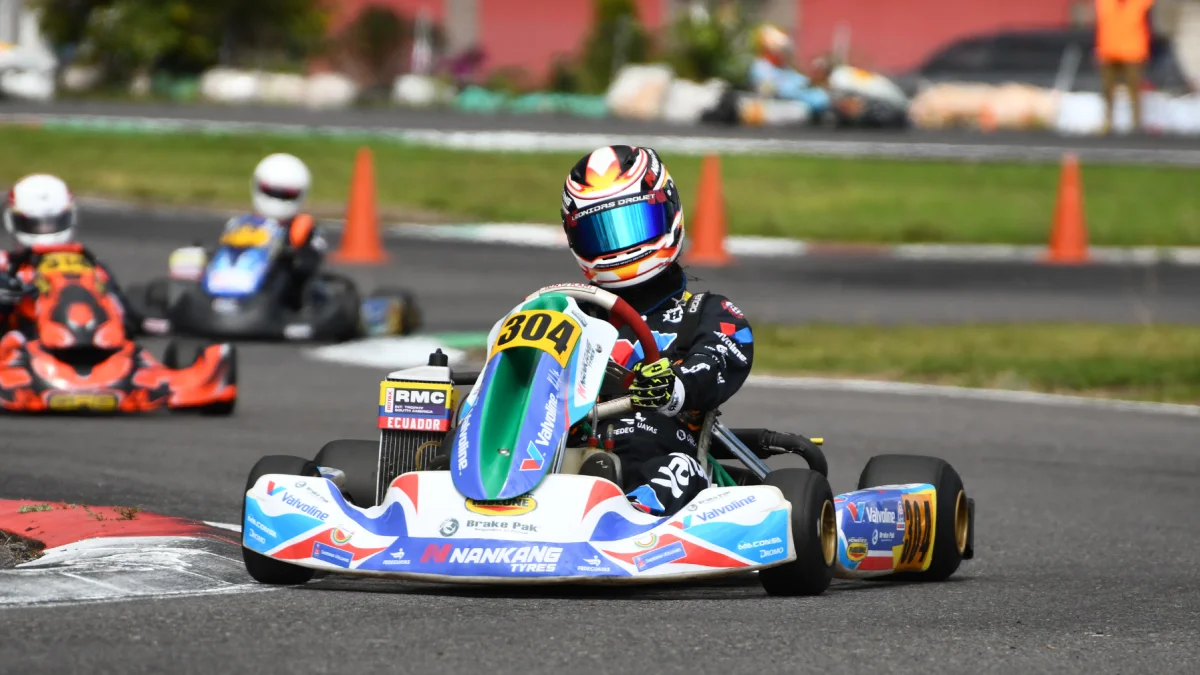 El guayaquileño Leonidas Drouet destaca en karting y automovilismo con logros internacionales y una meta clara: llegar a la Fórmula 1 y representar a Ecuador.