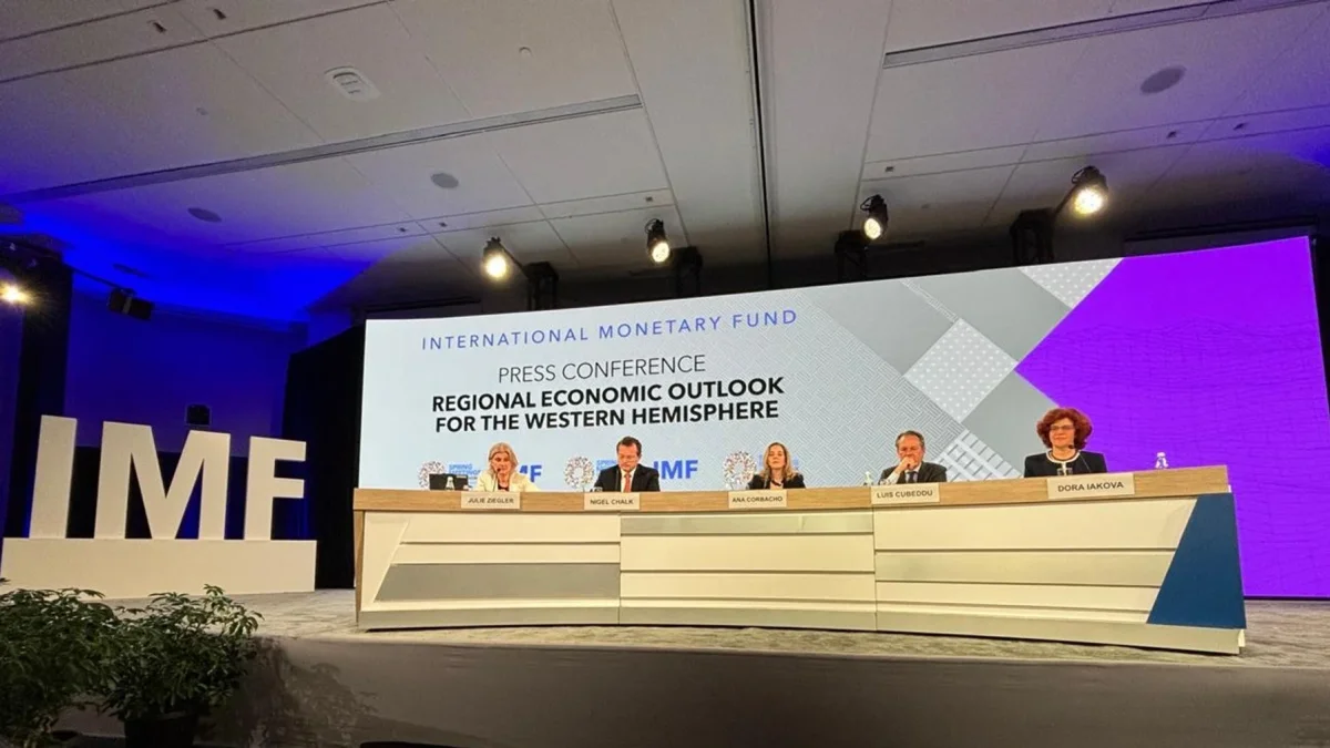 Los detalles sobre la situación de Ecuador fueron expuestos en la rueda de prensa sobre el Hemisferio Occidental, organizada por el FMI.