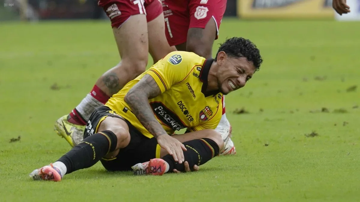 Joao Rojas, atacante del Barcelona SC.