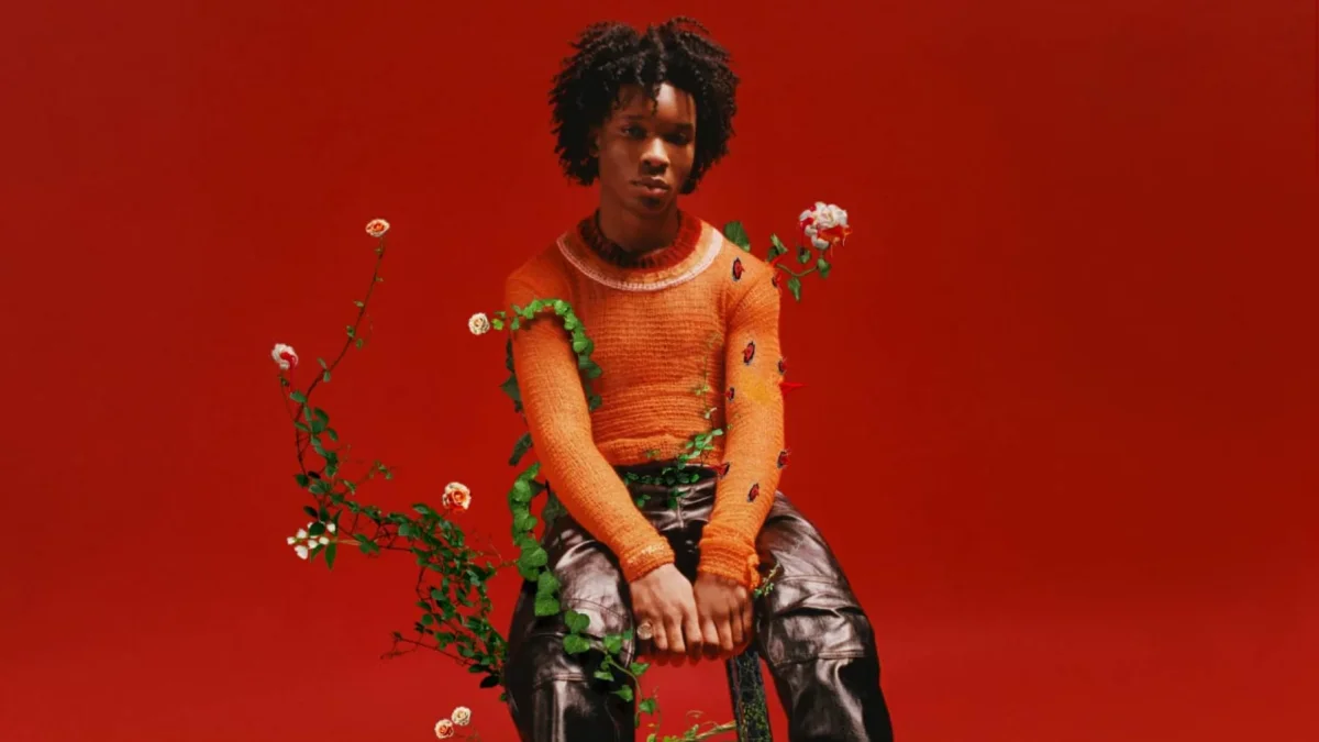D4vd para la promoción de su EP de 2023, 'Petals to Thorns'.