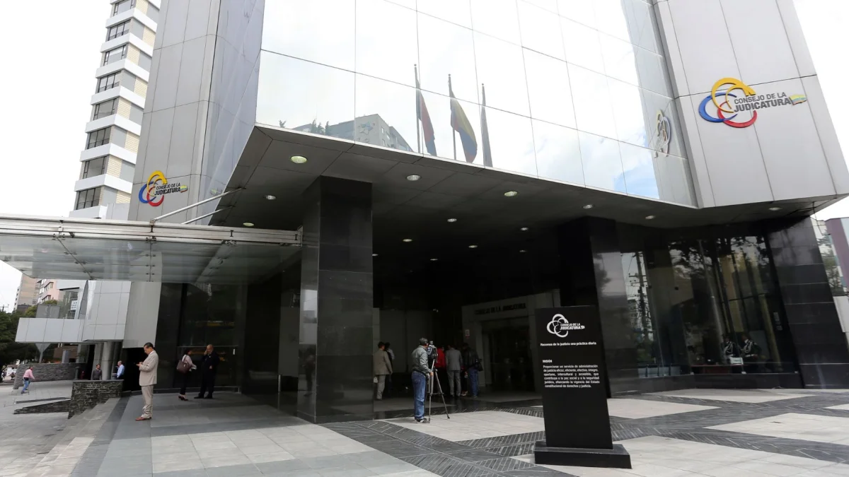 El Consejo de la Judicatura opera con un presidente encargado, Damián Larco.