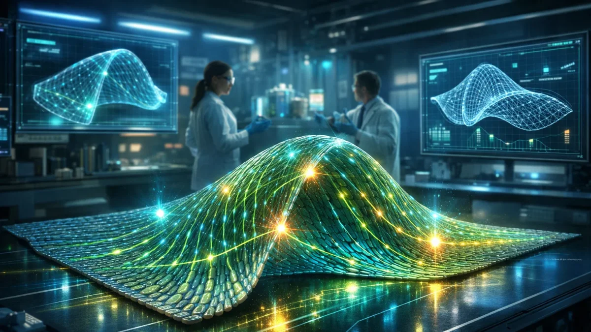 Células guiadas por patrones químicos se organizan y transforman una lámina plana en una estructura 3D, en un avance clave para la medicina regenerativa.