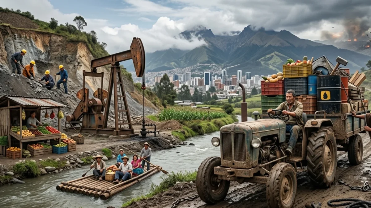 Acelerar con el freno de mano: la economía ecuatoriana busca sostener el ritmo frente a los desafíos de la inflación importada y la desaceleración industrial