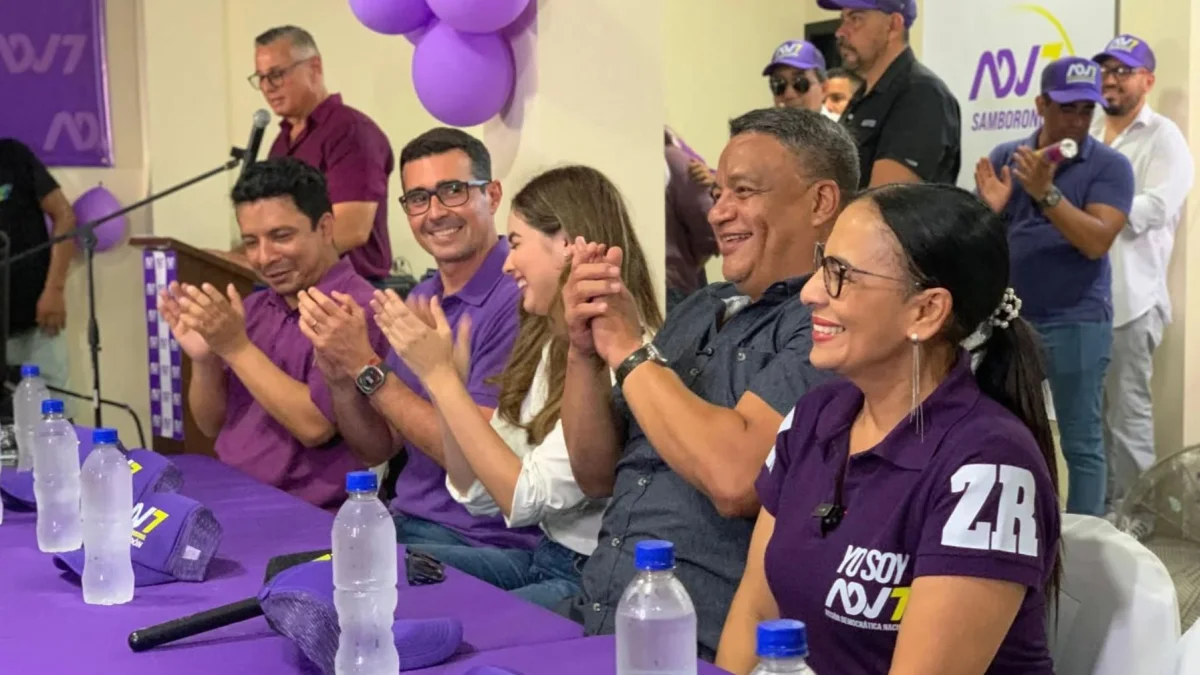 La ministra Zaida Rovira y asambleístas de ADN participaron en la inauguración de la sede del partido en Sambrondón.