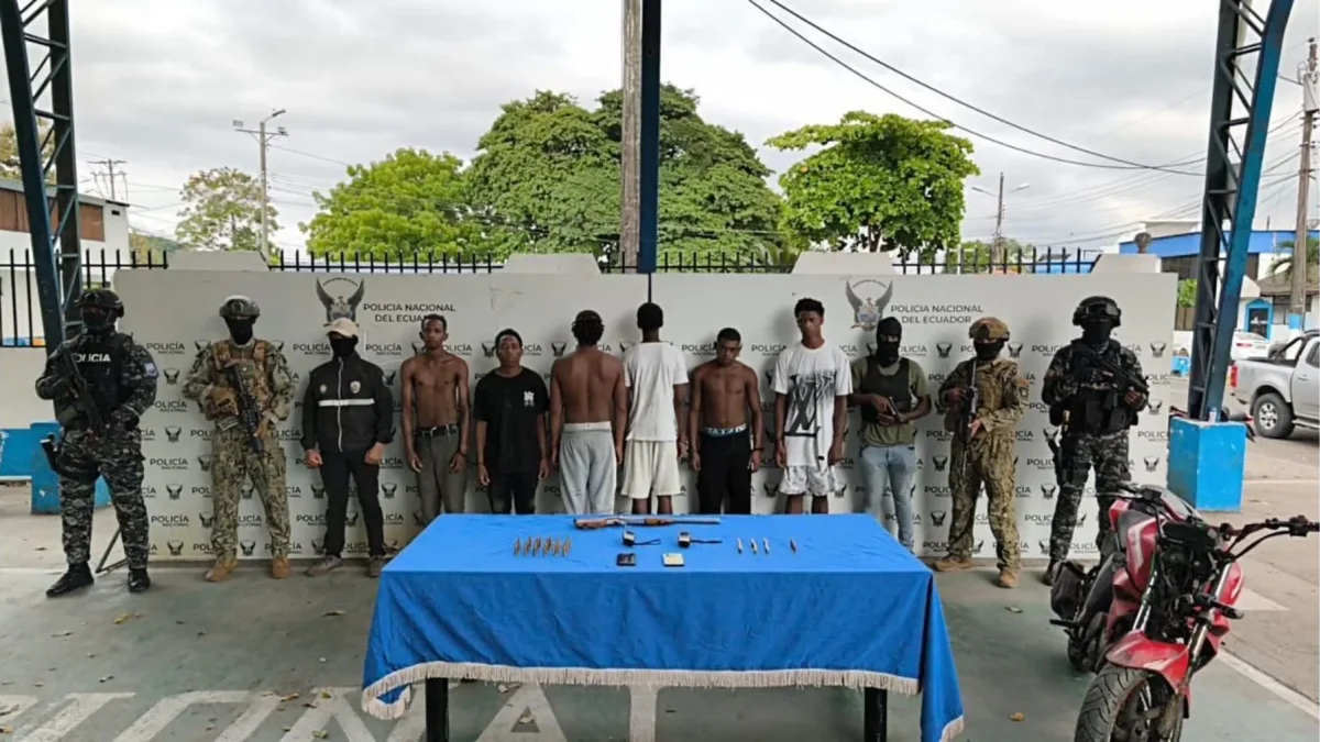 Seis personas fueron detenidas en zona usada por célula de Los Tiguerones, según autoridades.