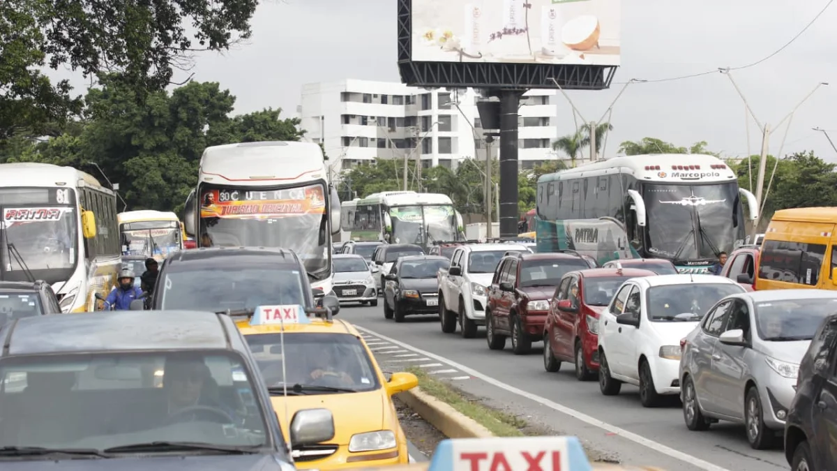 Tras el crimen el tráfico colapsó en estos 3 cantones.