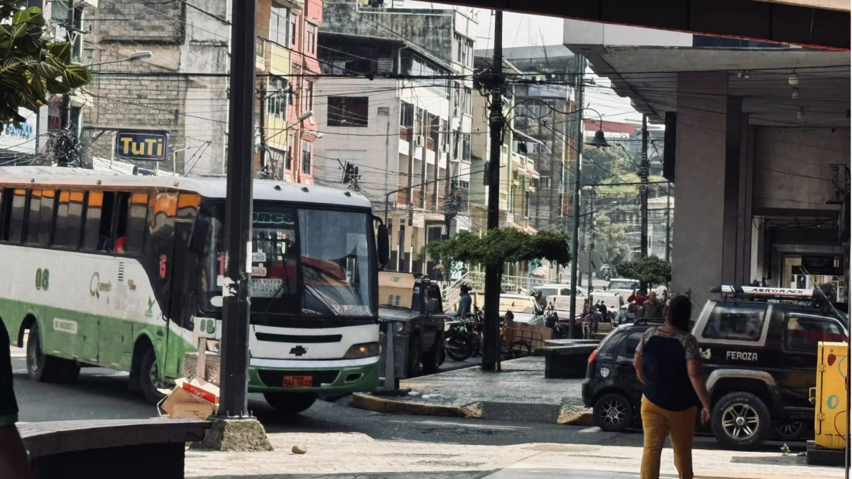En la urbe de Quevedo el transporte local no está prestando servicio.