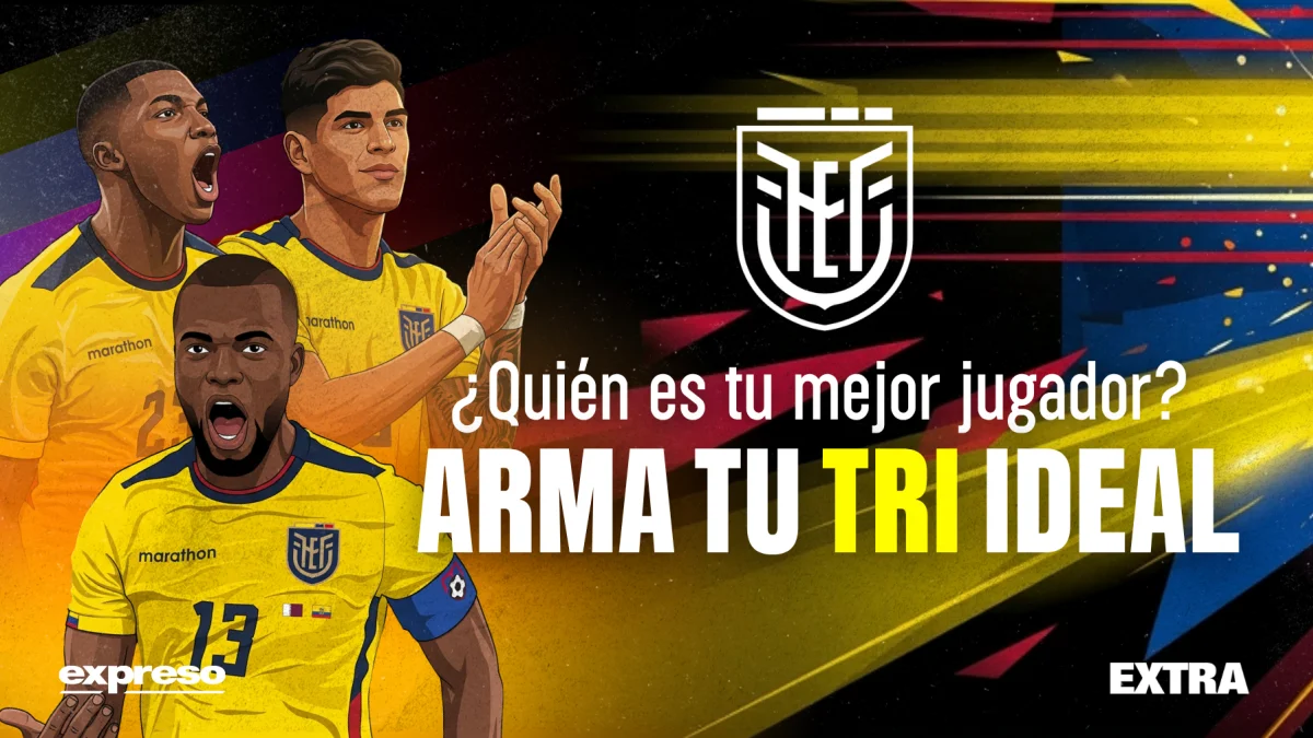 EXTRA y EXPRESO lanzan “Tu Tri Ideal”, la app para armar tu convocatoria de Ecuador rumbo al Mundial 2026. Elige 26 jugadores, define la táctica y comparte tu alineación.