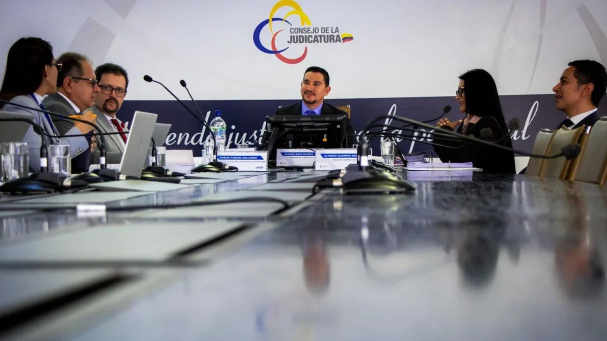 Damián Larco es el presidente (e) del Consejo de la Judicatura.