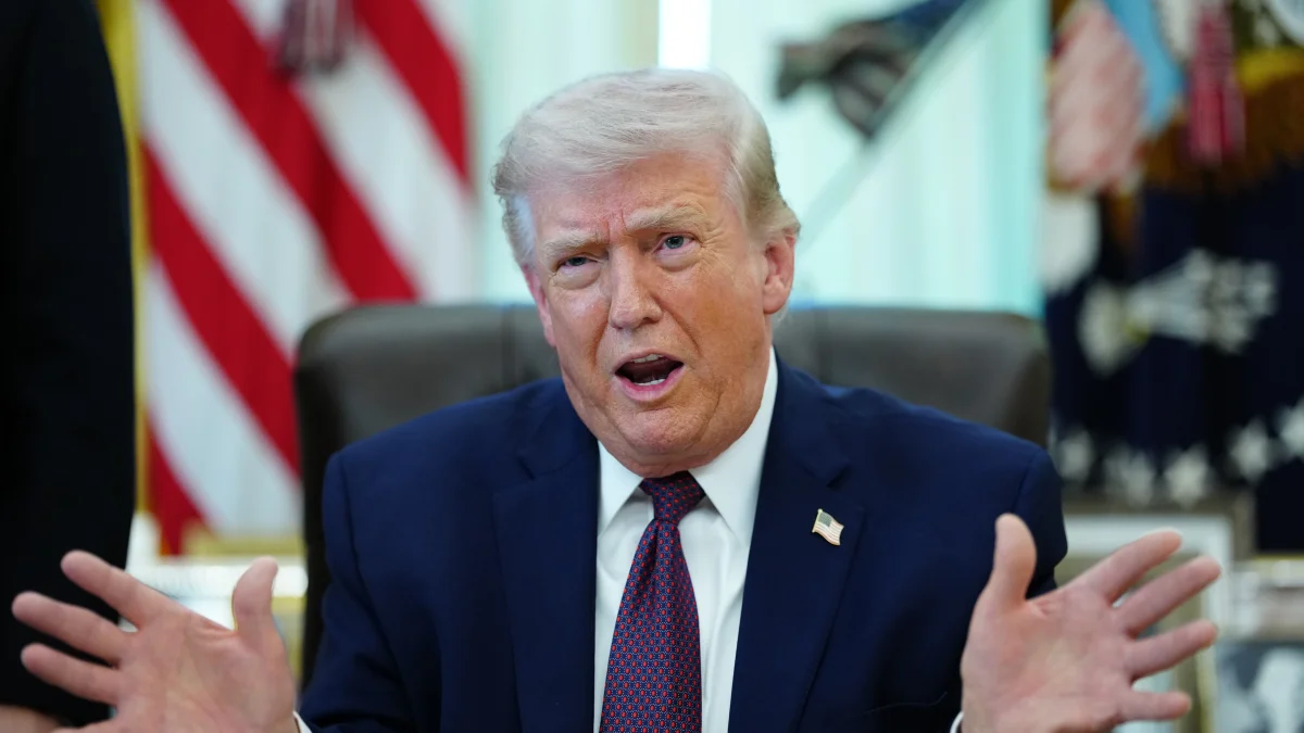 El presidente de Estados Unidos, Donald Trump.