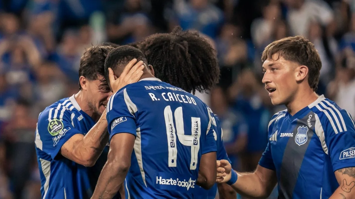 Emelec ocupa los últimos lugares de la LigaPro 2026.