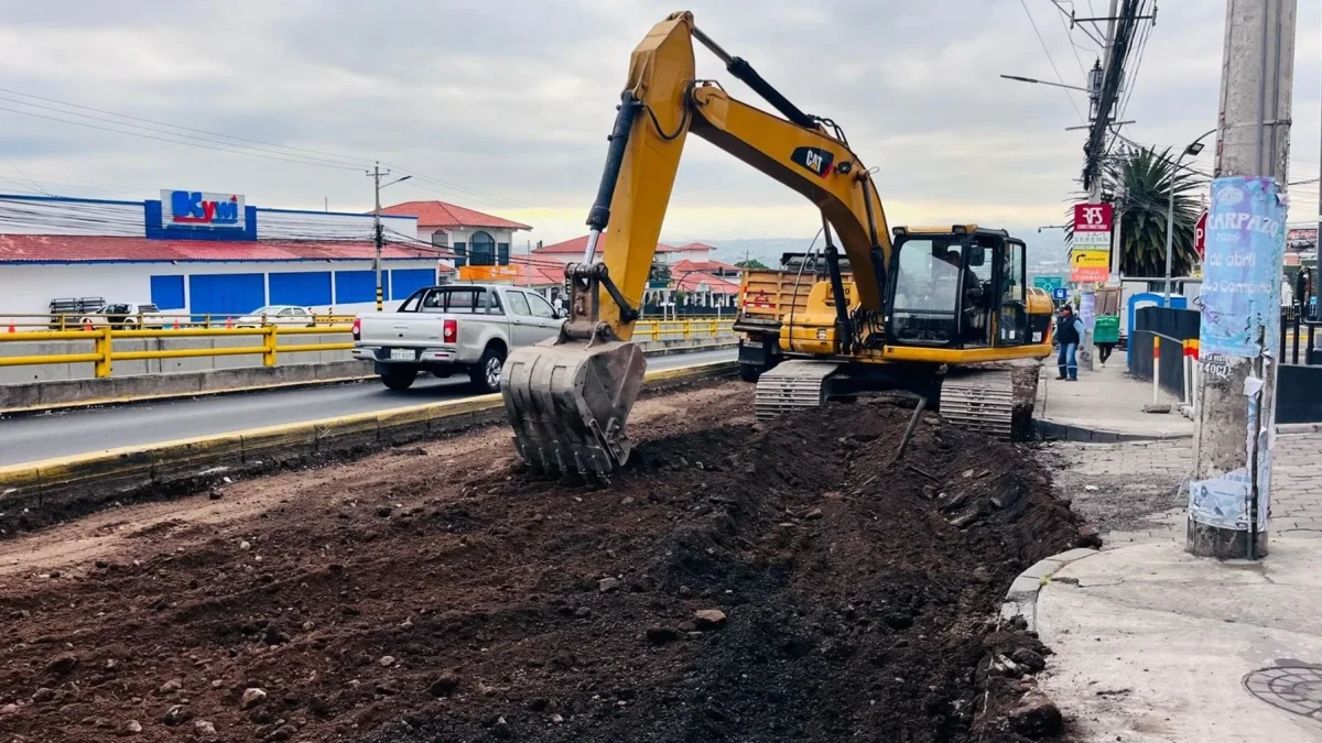Trabajos. Un tramo de la av. Guayasamín se cerrará totalmente.