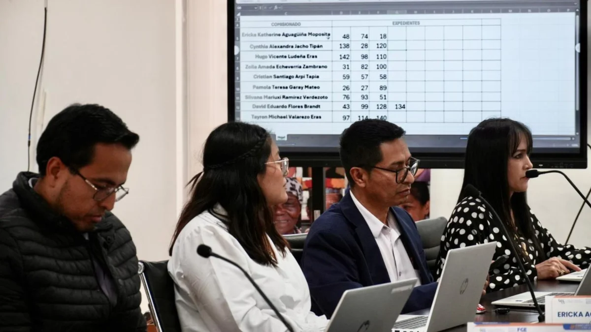 La Comisión Ciudadana de Selección realizó este 21 de abril de 2026 el sorteo de los expedientes de los 28 postulantes a fiscal general admitidos.