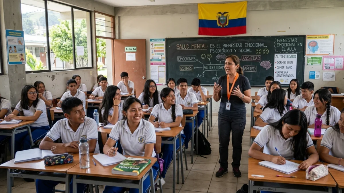 Referencial. La nueva materia de “Psicoeducación” será parte de la malla curricular en el país.
